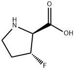 (2S,3R)-3-fluoropyrrolidine-2-carboxylic acid Structure