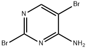 2,5-dibromopyrimidin-4-amine Structure