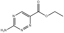 ethyl 3-amino-1,2,4-triazine-6-carboxylate Structure