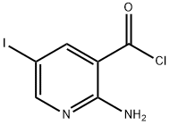 2-aMino-5-iodonicotinoyl chloride,1824458-36-7,结构式