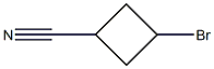 3-bromocyclobutane-1-carbonitrile Structure