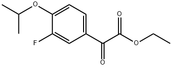 Ethyl 2-(3-fluoro-4-isopropoxyphenyl)-2-oxoacetate Structure