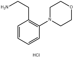 2-[2-(吗啉-4-基)苯基]乙烷-1-胺二盐酸, 1864073-10-8, 结构式