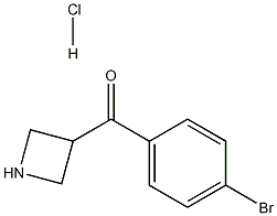3-(4-bromobenzoyl)azetidine hydrochloride Structure