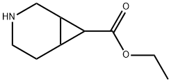 Ethyl 3-azabicyclo[4.1.0]heptane-7-carboxylate Struktur