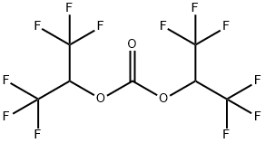 Bis(hexafluoroisopropyl) carbonate Struktur