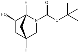 tert-butyl (1R,4S,6S)-6-hydroxy-2-azabicyclo[2.2.1]heptane-2-carboxylate,1893407-98-1,结构式