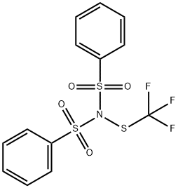 N-(苯磺酰基)-N-((三氟甲基)硫代)苯磺酰胺, 1902154-93-1, 结构式