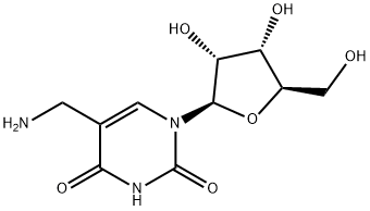 5-Aminomethyluridine,190448-73-8,结构式