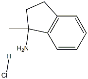 1-methyl-2,3-dihydro-1H-inden-1-amine hydrochloride 结构式