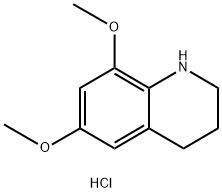 6,8-dimethoxy-1,2,3,4-tetrahydroquinoline hydrochloride Structure