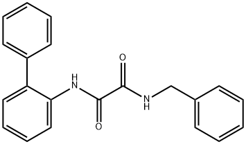Ethanediamide, N1-[1,1'-biphenyl]-2-yl-N2-(phenylmethyl)- Struktur