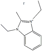 1,3-DIETHYL-2-METHYL-3H-BENZOIMIDAZOL-1-IUM, IODIDE|1,3-二乙基-2-甲基-1H-苯并[D]咪唑-3-碘化物