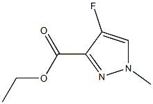 ethyl 4-fluoro-1-methyl-1H-pyrazole-3-carboxylate Structure