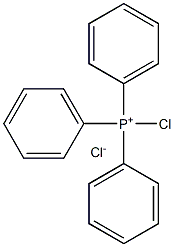 chloro(triphenyl)phosphonium chloride Structure