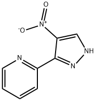 2-(4-nitro-1H-pyrazol-3-yl)pyridine Structure