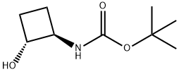N-[(1R,2R)-2-羟基环丁基]氨基甲酸叔丁酯,1932101-73-9,结构式