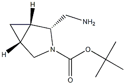 tert-butyl (1S,2R,5R)-2-(aminomethyl)-3-azabicyclo[3.1.0]hexane-3-carboxylate|(1S,2R,5R)-2-(氨基甲基)-3-氮杂双环[3.1.0]己烷-3-羧酸叔丁酯