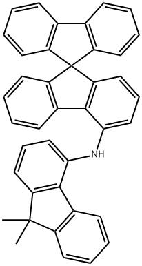 9,9'-Spirobi[9H-fluoren]-4-amine, N-(9,9-dimethyl-9H-fluoren-4-yl)- Struktur