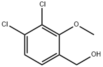 3,4-二氯-2-甲氧基苯甲醇 结构式