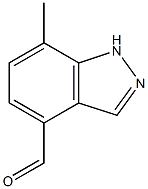 7-methyl-1H-indazole-4-carbaldehyde,1936171-45-7,结构式