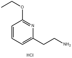 2-(6-ethoxypyridin-2-yl)ethan-1-amine dihydrochloride Struktur