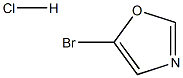 5-bromo-1,3-oxazole hydrochloride 化学構造式