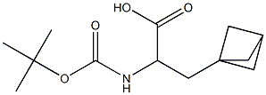 3-{bicyclo[1.1.1]pentan-1-yl}-2-{[(tert-butoxy)carbonyl]amino}propanoic acid Structure