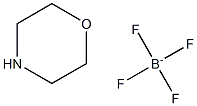 モルホリン・テトラフルオロボラート 化学構造式
