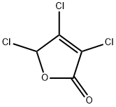 3,4,5-三氯呋喃-2(5H)-酮, 19714-00-2, 结构式