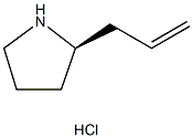 (R)-2-烯丙基吡咯烷盐酸,197230-31-2,结构式