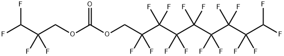 1H,1H,9H-Perfluorononyl 2,2,3,3-tetrafluoropropyl carbonate,1980034-04-5,结构式