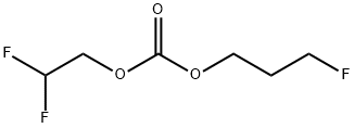 2,2-Difluoroethyl 3-fluoropropyl carbonate 结构式