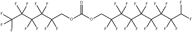 1H,1H,9H-Perfluorononyl 1H,1H-perfluorohexyl carbonate Structure