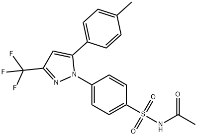 N-((4-(5-(p-tolyl)-3-(trifluoromethyl)-1H-pyrazol-1-yl)phenyl) sulfonyl)acetamide|塞来昔布杂质25