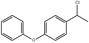 1-(1-chloroethyl)-4-phenoxybenzene Struktur