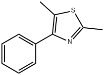 2,5-Dimethyl-4-phenylthiazole, 97% Structure