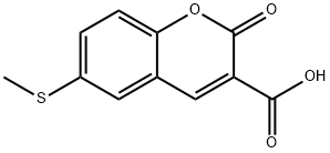6-(methylthio)-2-oxo-2H-chromene-3-carboxylic acid|6-(甲硫基)-2-氧代-2H-铬烯-3-羧酸