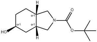 (3AS,5R,7AR)-5-羟基六氢-1H-异吲哚-2(3H)-羧酸叔丁基酯,2007919-65-3,结构式