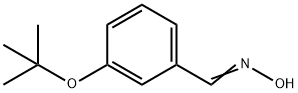 (E)-3-(叔-丁氧基)苯(甲)醛肟, 2007930-98-3, 结构式