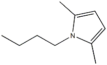 1-butyl-2,5-dimethyl-1H-pyrrole Struktur