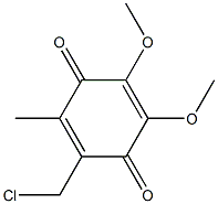 2,5-Cyclohexadiene-1,4-dione, 2-(chloromethyl)-5,6-dimethoxy-3-methyl-