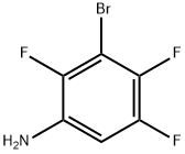 3-bromo-2,4,5-trifluoroaniline Struktur
