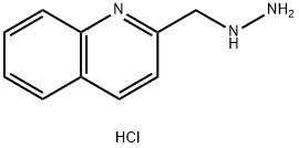 2-(hydrazinylmethyl)quinoline dihydrochloride Structure