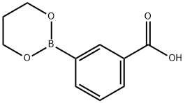 3-(1,3,2-Dioxaborolan-2-yl)benzoic acid Struktur