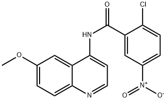 2088135-12-8 2-CHLORO-N-(6-METHOXY-4-QUINOLINYL)-5-NITRO-BENZAMIDE