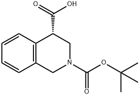 2,4(1H)-Isoquinolinedicarboxylic acid, 3,4-dihydro-, 2-(1,1-dimethylethyl) ester, (4S)- 化学構造式