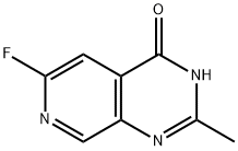 Pyrido[3,4-d]pyrimidin-4(3H)-one, 6-fluoro-2-methyl- 化学構造式