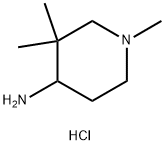 1,3,3-三甲基哌啶-4-胺盐酸盐, 2089650-00-8, 结构式