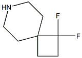 1,1-difluoro-7-azaspiro[3.5]nonane 结构式